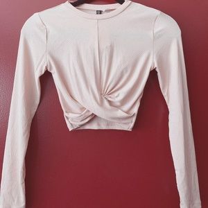 Twisted Waist Crop Top